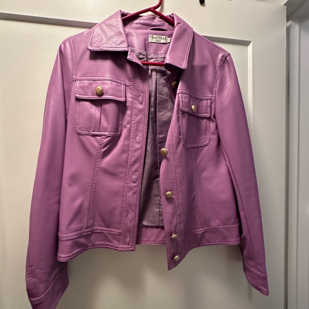 Faux Leather Jacket